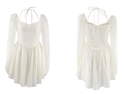 Juliet Silk Pleated Dress ~ HANDMADE