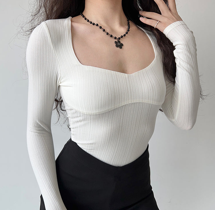 Delicate Sweetheart Longsleeve Top