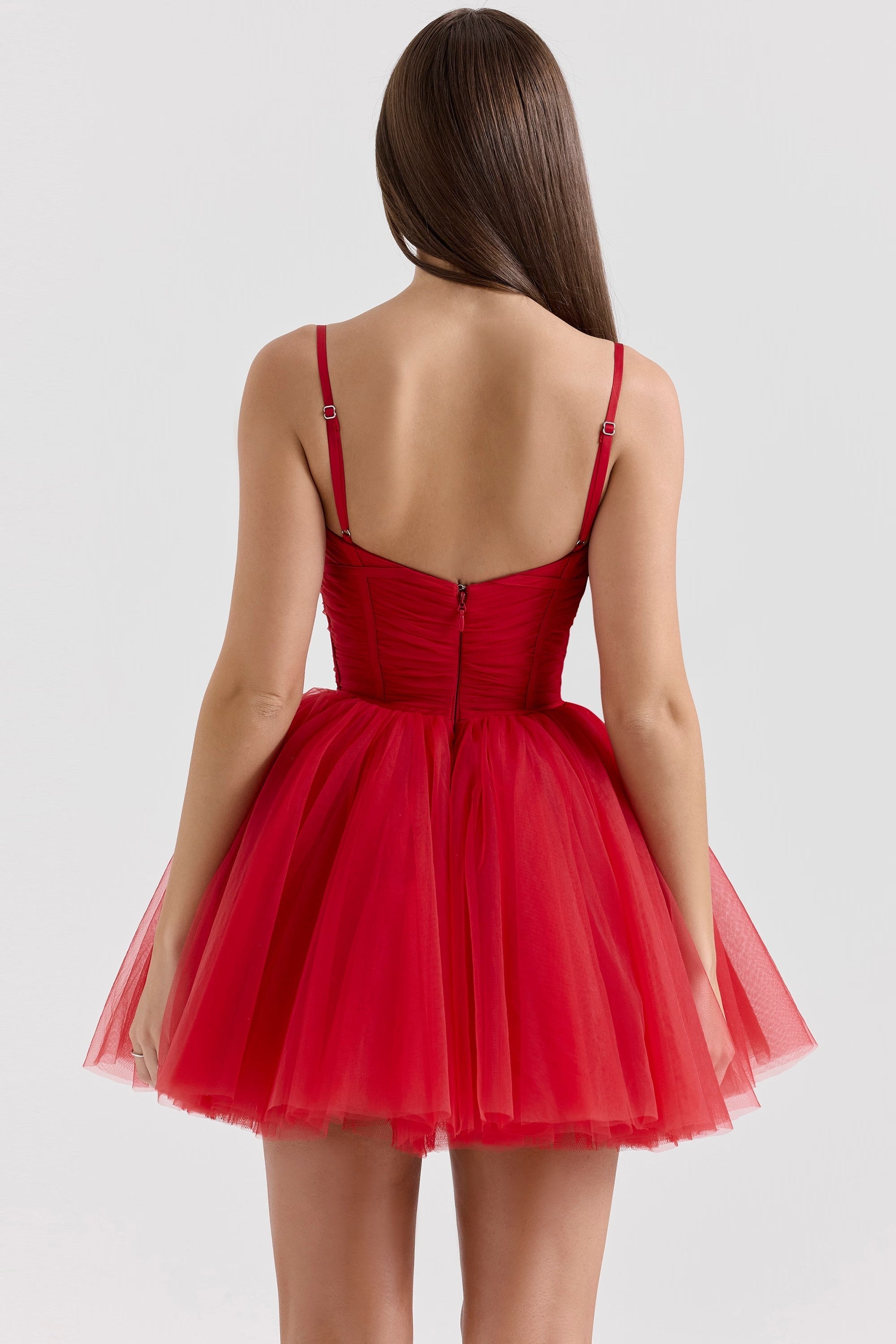 Faye Tulle Corset Mini Dress