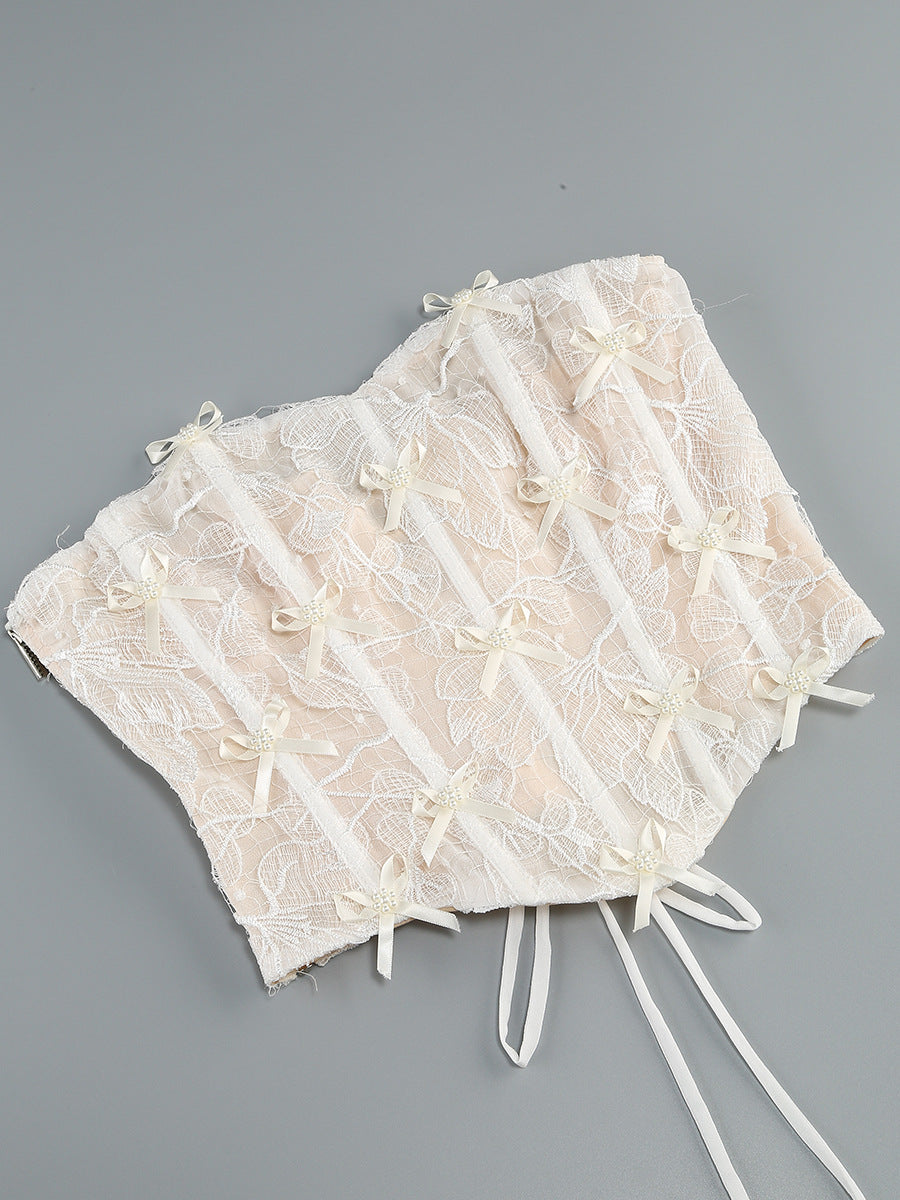 Gia Lace Corset Skirt Set