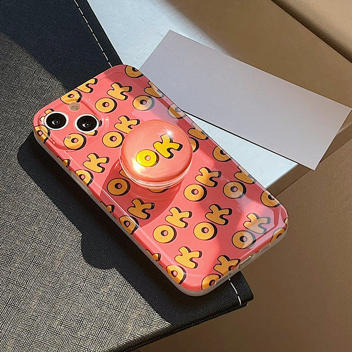 OK PopSocket iPhone Case