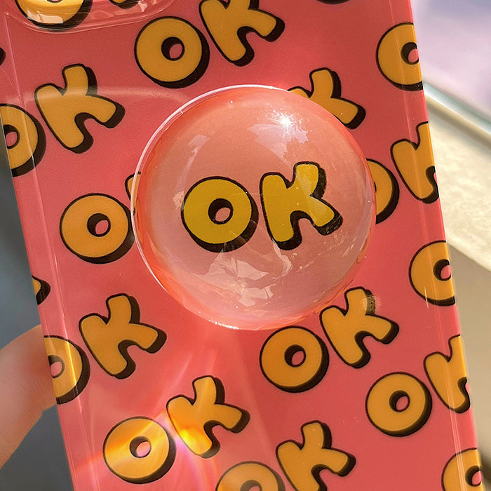 OK PopSocket iPhone Case