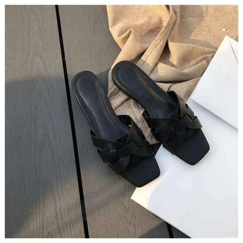 Open Toe Flat Leisure Sandals