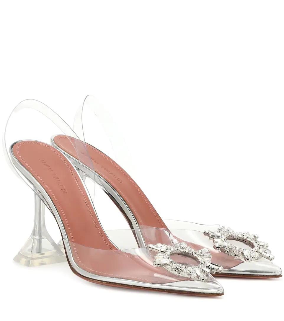 Transparent Pointed Toe HighHeels