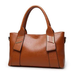 Handle PU Leather Handbag