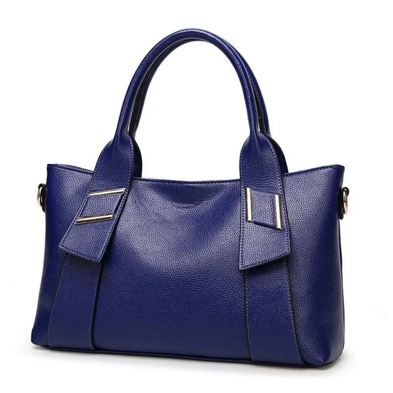 Handle PU Leather Handbag