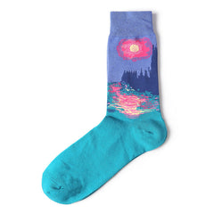 Parliament at Sunset Socks