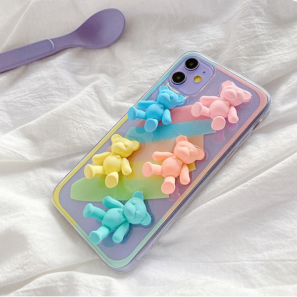 Pastel Bears IPhone Case