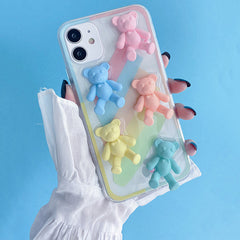 Pastel Bears IPhone Case