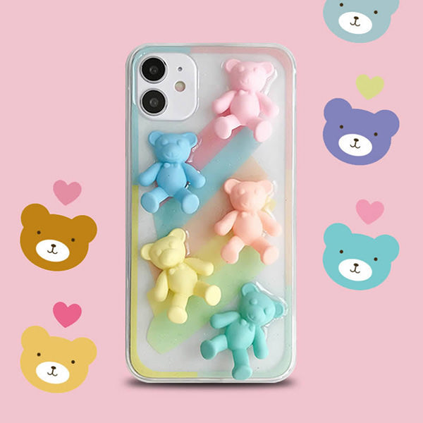 Pastel Bears IPhone Case