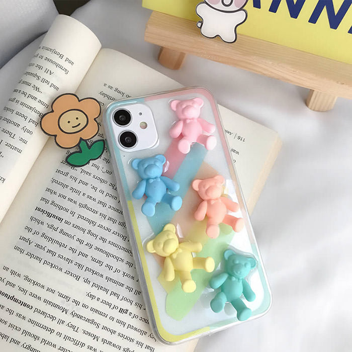 Pastel Bears IPhone Case