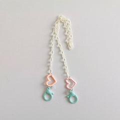 Pastel Face Mask Holder Chain