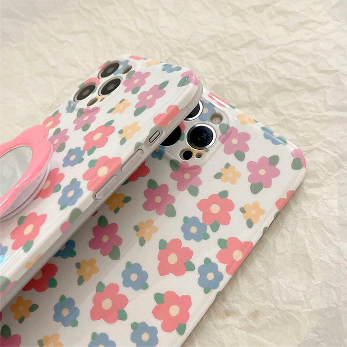 Pastel Flowers iPhone Case