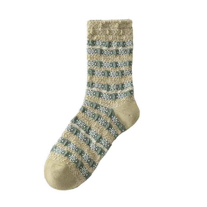 Pastel Green Aesthetic Socks