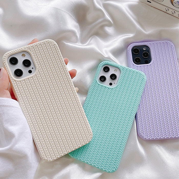 Pastel Knit iPhone Case