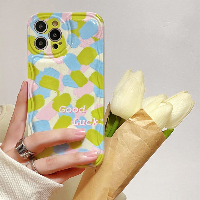 Pastel Oil Painting iPhone Case