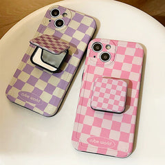 Pastel Plaid iPhone Case