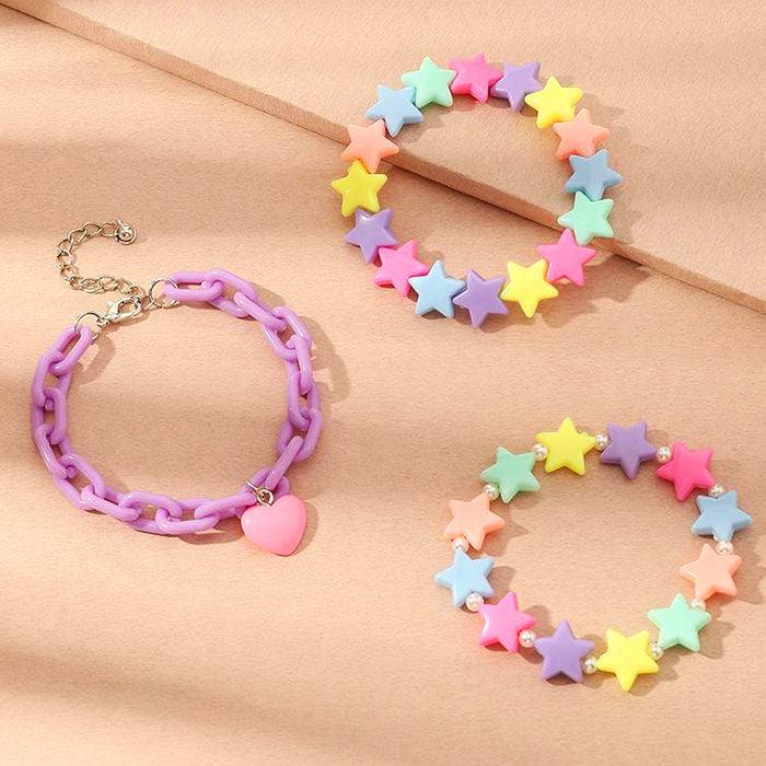 Pastel Star Bracelet