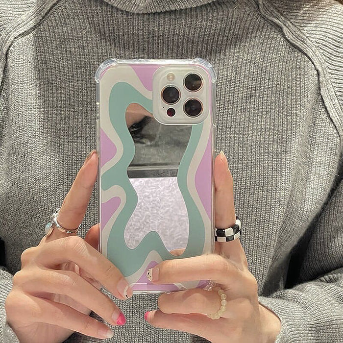 Pastel Waves iPhone Case