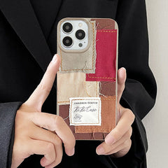 Patchwork iPhone Case