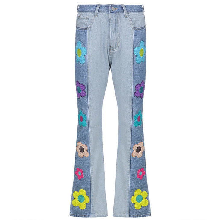 Peace & Petals Indie Kid Jeans