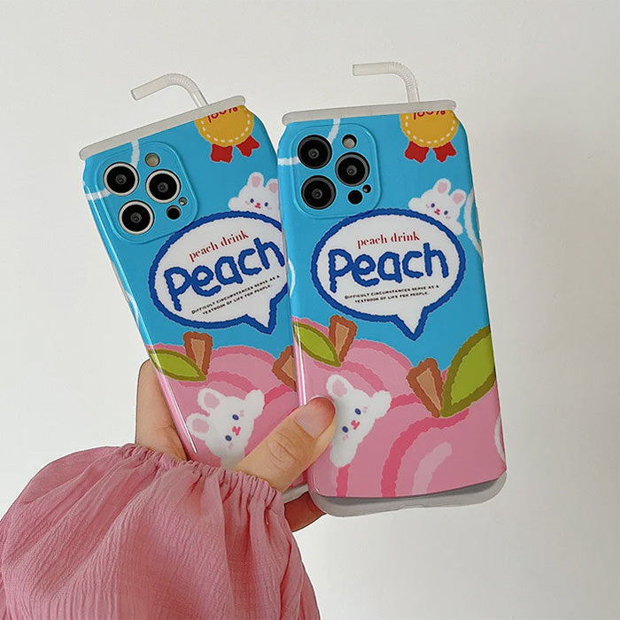 Peach Drink iPhone Case