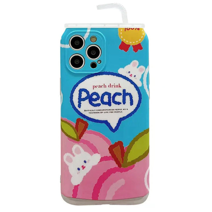 Peach Drink iPhone Case