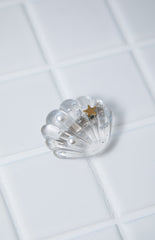 White Shell Hair Clip