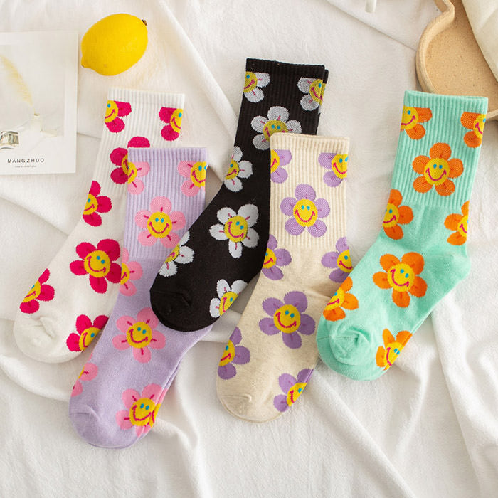 Petals Of Happiness Socks