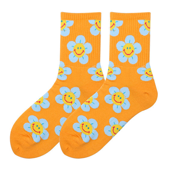 Petals Of Happiness Socks