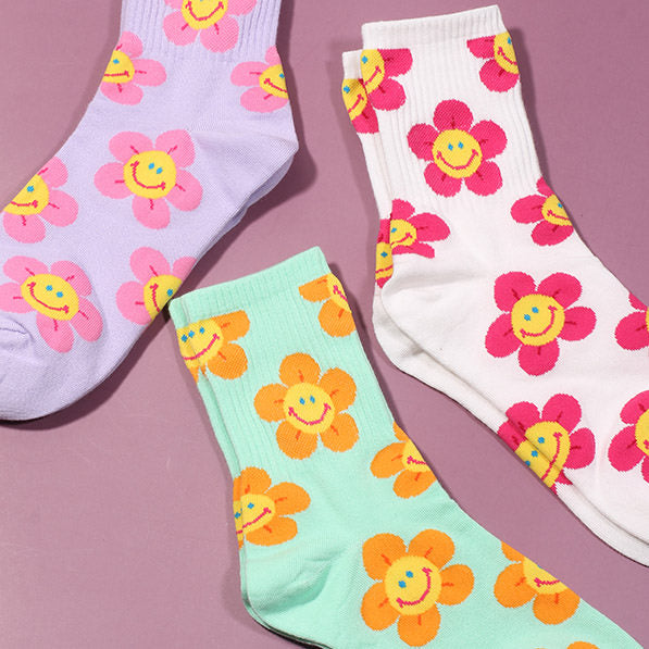 Petals Of Happiness Socks