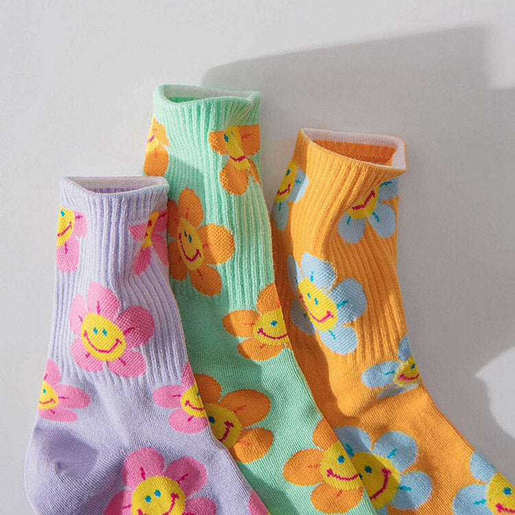 Petals Of Happiness Socks