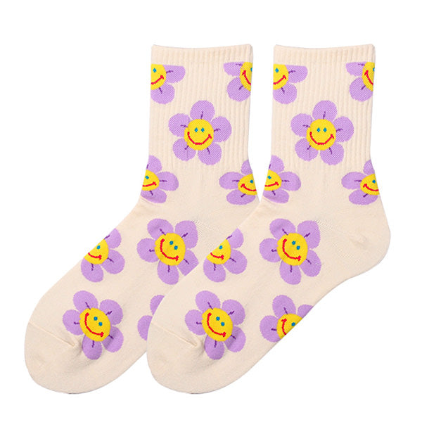 Petals Of Happiness Socks