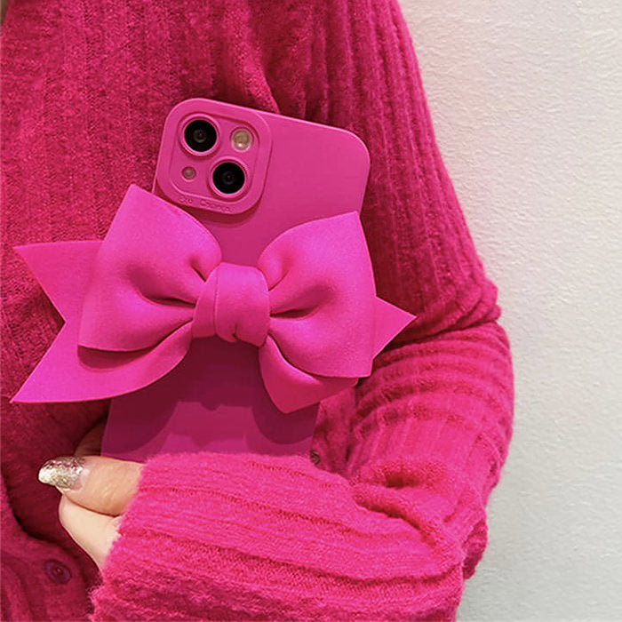 Pink Bow iPhone Case