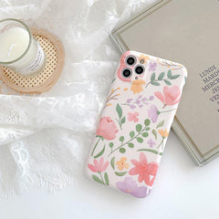 Pink Flowers iPhone Case