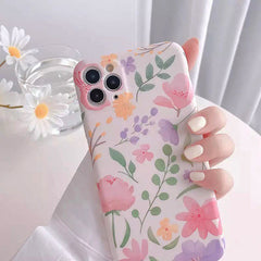 Pink Flowers iPhone Case