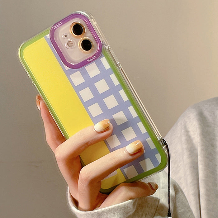 Plaid Pattern iPhone Case