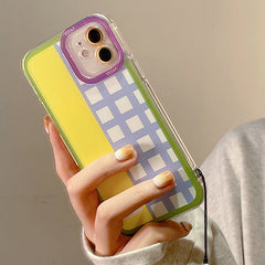 Plaid Pattern iPhone Case