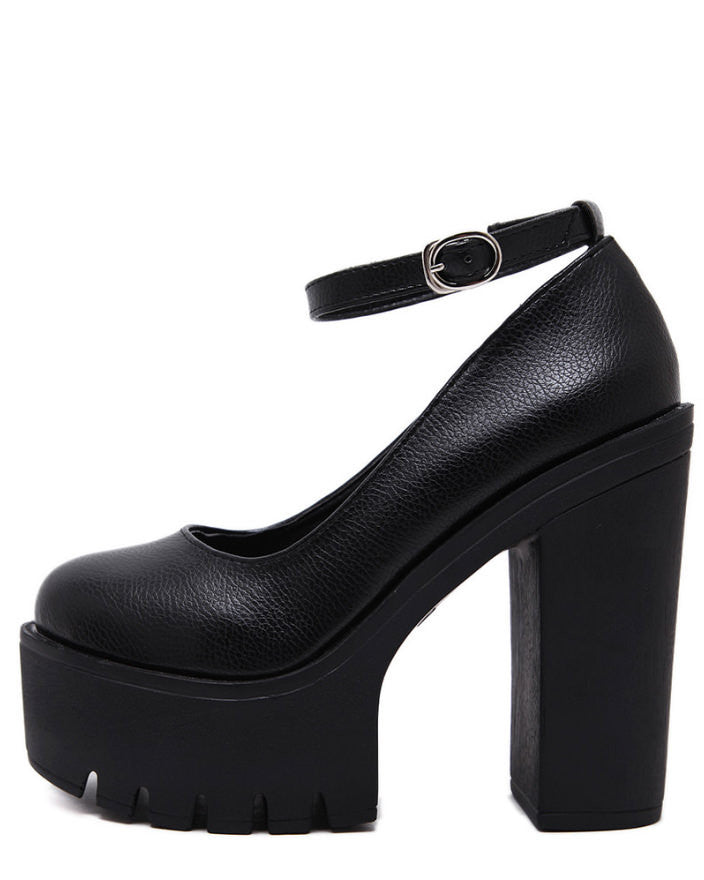 Platform Heeled Sandals