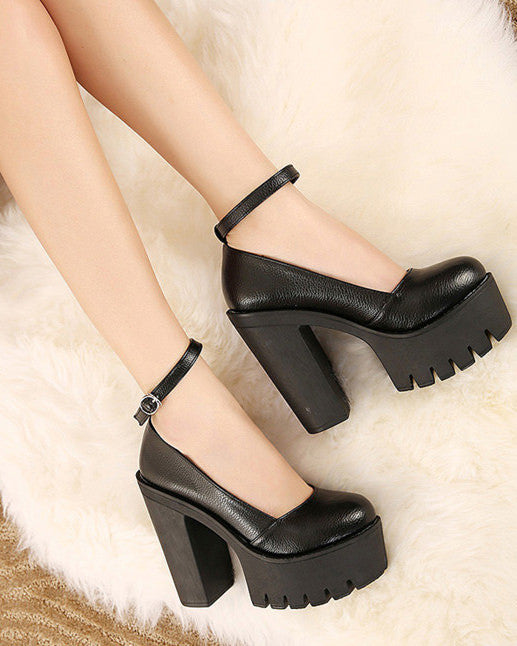 Platform Heeled Sandals