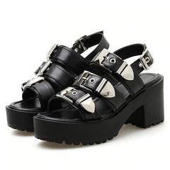 Pocket Money Buckle Sandals