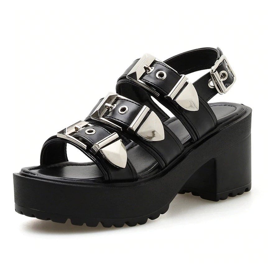 Pocket Money Buckle Sandals