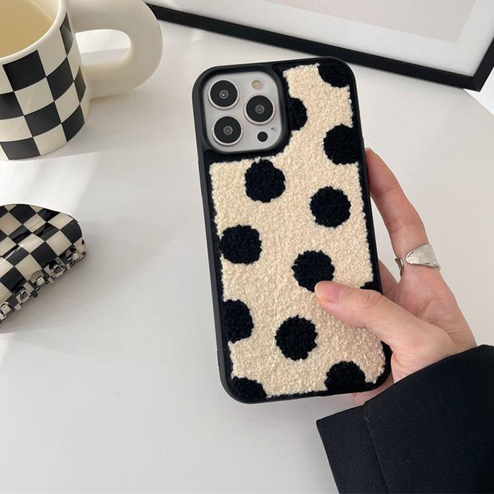 Polka Dot Teddy iPhone Case