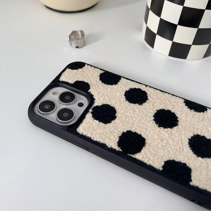 Polka Dot Teddy iPhone Case