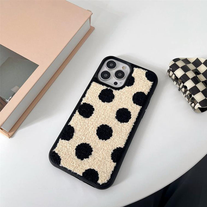 Polka Dot Teddy iPhone Case