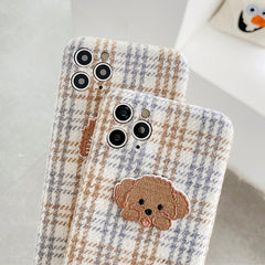 Preppy Houndstooth iPhone Case