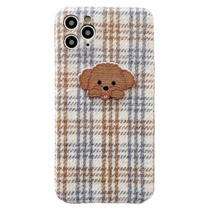 Preppy Houndstooth iPhone Case