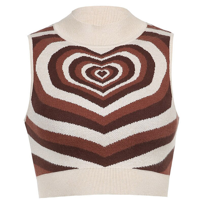 Professional Heartbreaker Knit Vest