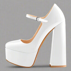 Platform Ankle Strap Heels