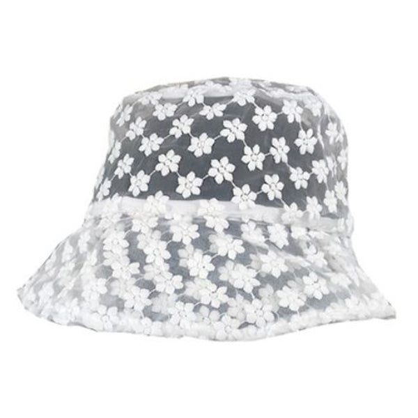 Pure Nocturne Lace Bucket Hat